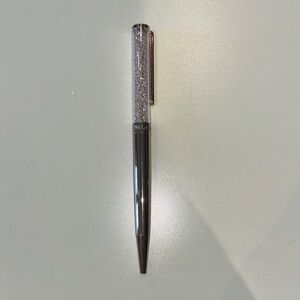 Swarovski Elegant Rose Gold Pen with Crystal Accents